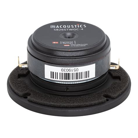 SB Acoustics SB26STWGC-4 Dome Tweeter - AudioStatus