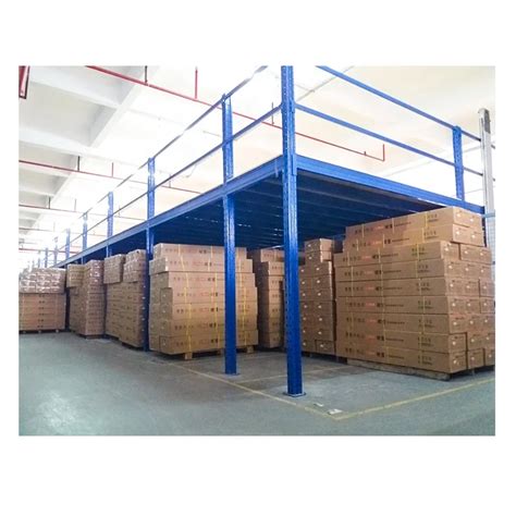 Heavy Duty Steel Mezzanine Floor Industrial Storage Rack Warehouse