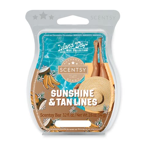 Sunshine And Tan Lines Scentsy Wax Bar Scentsy Online Store