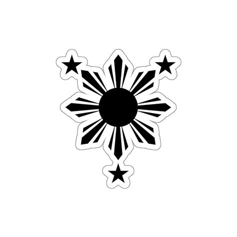 Philippine Sun Black And White