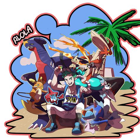 Pokemon Team Alola By Trainerlouie On Deviantart