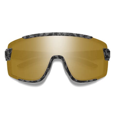 Smith Optics Wildcat Sunglasses Chromapop Polarized Bronze Mirror Matte Gray Marble Frame