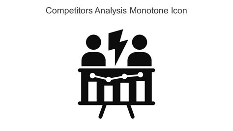 Competitors Analysis Monotone Icon In Powerpoint Pptx Png And Editable