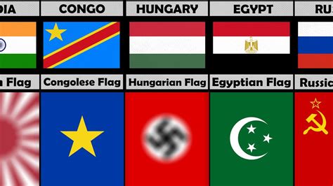 Flag Of Different Countries During World War 2 Youtube