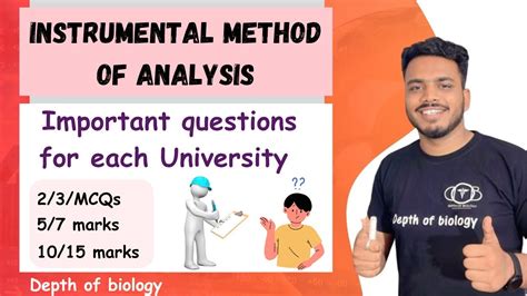 Instrumental Method Of Analysis Important Question Instrumental Analysis Important Questions