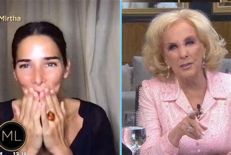 Juana Viale le dedicó un conmovedor mensaje a Mirtha Legrand en su