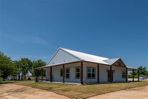 Springtown Texas Barndominium - Built by HL Custom Homes for The ...