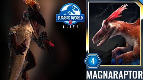 Apex Magnaraptor ET4 Battles On Nublar Shores Jurassic World Alive