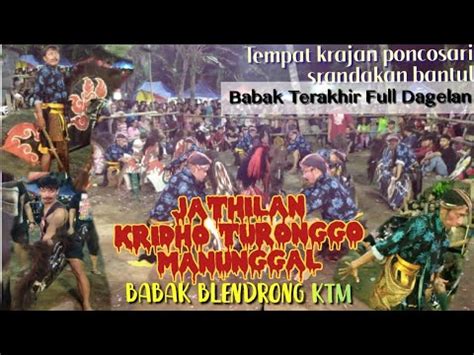 Jathilan Kridho Turonggo Manunggal Babak Blendrong Full Demit Ndagel