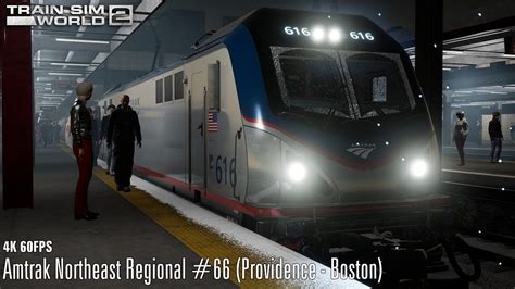 Amtrak Northeast Regional Providence Boston Boston Sprinter