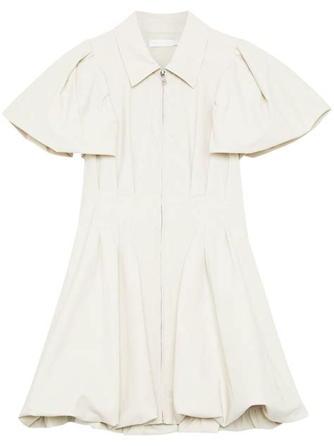 Jonathan Simkhai Callista Puff Sleeves Mini Dress Editorialist