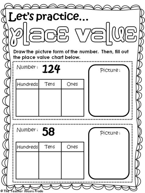 Grade Place Value Worksheet