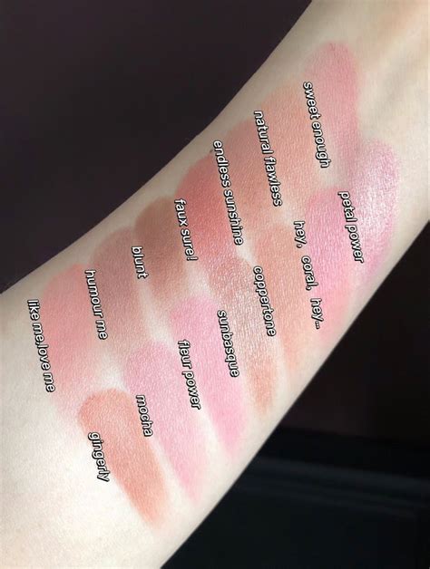 Mac Powder Blush Swatches | Pale skin makeup, Mac blush, Makeup swatches