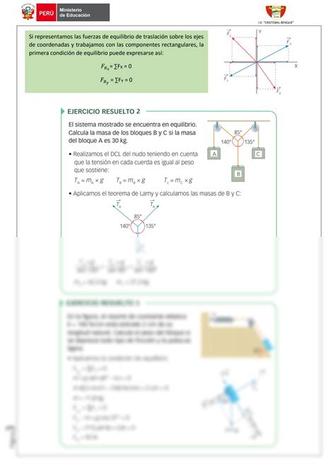 Solution Las Leyes De Newton Y Equilibrio De Traslaci N Y Rotaci N