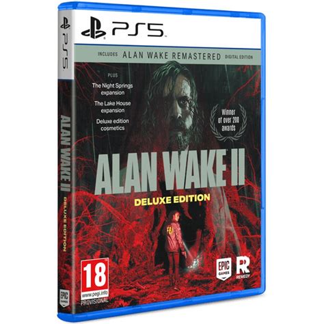 Alan Wake 2 Deluxe Edition Jogo Ps5 Pressstartpt