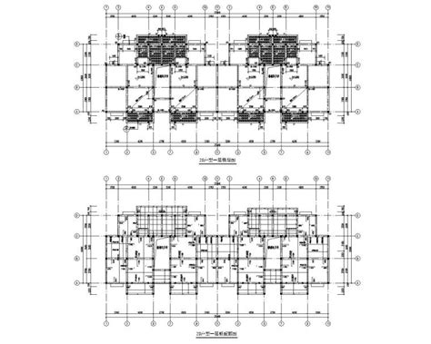 某六层住宅楼砖混结构设计施工图（cad） 砌体结构施工图 筑龙结构设计论坛