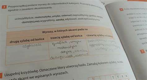 zadanie 3 strona 12 zeszyt ćwiczeń jęz polski klasa siódmej