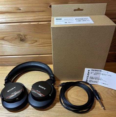 Yahooオークション Sony モニターヘッドフォン Mdr M1st 完品 美品