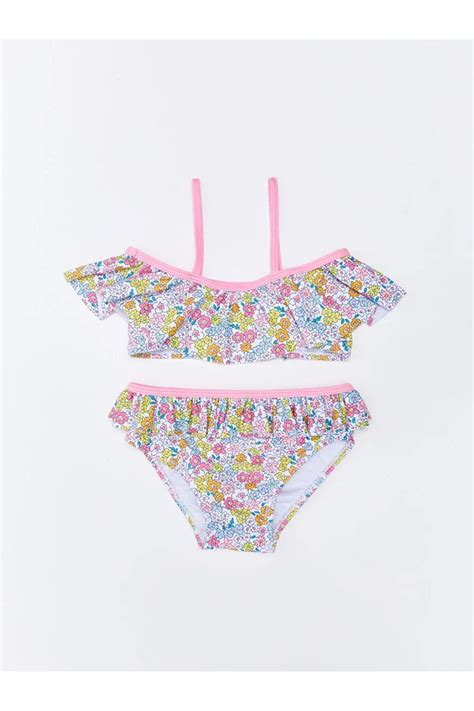 LC Waikiki LCW baby Esnek Kumaştan Kız Bebek Bikini Takımı Fiyatı Yorumları Trendyol