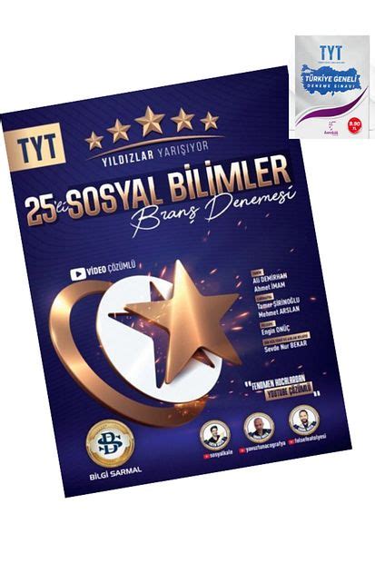 Bilgi Sarmal Yayınları Bilgi Sarmal TYT Sosyal Bilimler Yıldızlar