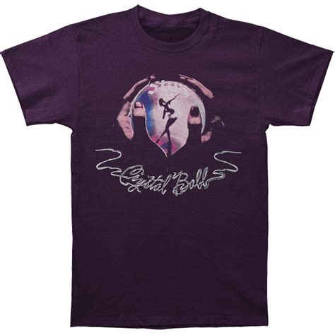 Styx Crystal Ball T Shirt Berry Heather 1726 | Seknovelty