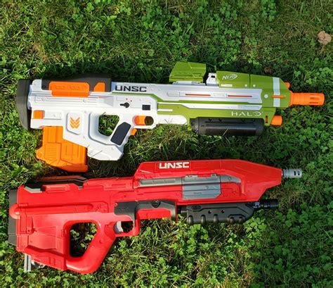 Halo Assault Rifle Boomco Vs Nerf Size Comparison R Halo