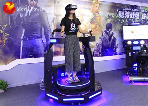 vr standing battle motion platform attractive design stimulate