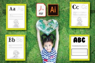 ABC Handwriting Workbook Graphic By Creative Shope Creative Fabrica