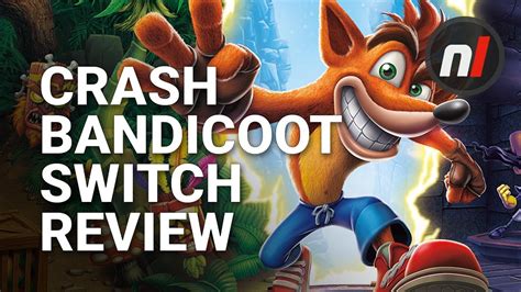 Crash Bandicoot N Sane Trilogy Nintendo Switch Review YouTube