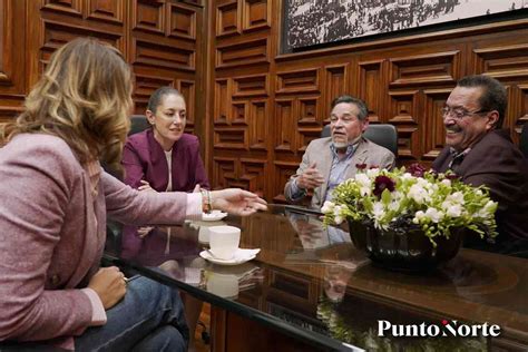 Marina Se Re Ne Con Claudia Sheinbaum En La Ciudad De M Xico Punto Norte