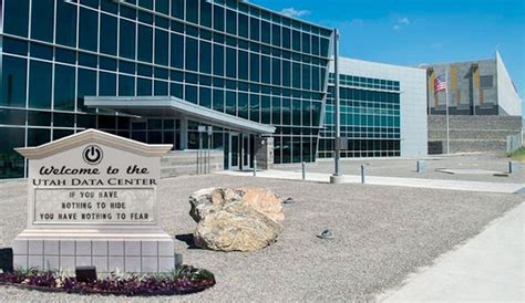 The 1.5 Million-Square-Foot Utah Data Center Stores Public Data