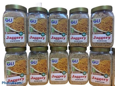 Gli Natural Sugar Cane Jaggery Powder Organic Packaging Size Gms