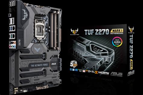 Asus Tuf Z270 Mark 1 Motherboard Review Pc Perspective