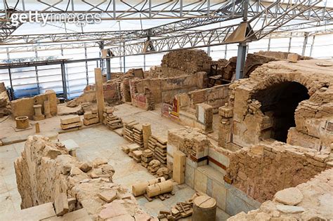 Remains Of Ancient Roman Period Terrace Houses Of Ephesus Turkey