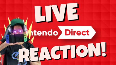 Nintendo Direct Live Reaction YouTube