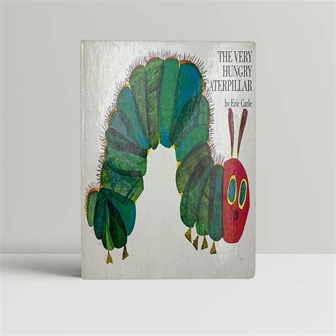 Eric Carle The Very Hungry Caterpillar First Uk Edition 1970