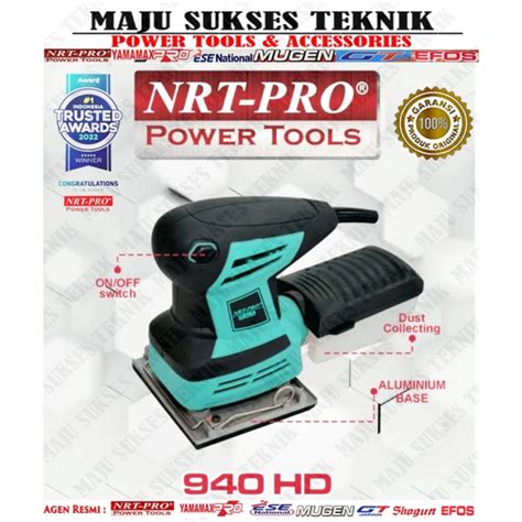 Jual NRT PRO 920 HD Mesin Amplas Kayu Finishing Electric Sander Orbital