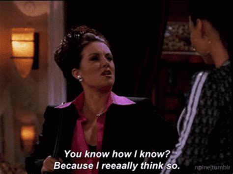 Karen Walker GIF - Karen Walker Sure - Discover & Share GIFs