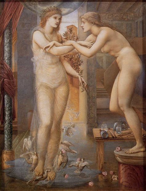 Pygmalion And The Image III The Godhead Fires Edward Coley Burne Jones