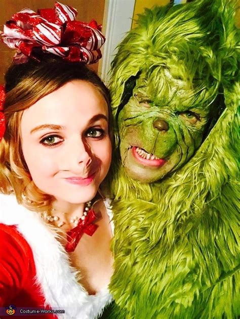 The Grinch and Cindy Lou Who Couple's Costume