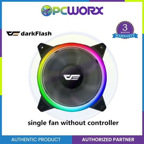 Darkflash Dr12 Pro Argb Led Single Fan For Additional Fans To Dark