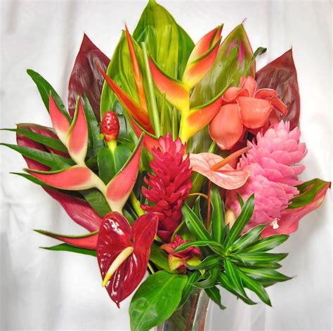 Top Notch Artificial Hawaiian Flower Arrangements Slim Outdoor ...