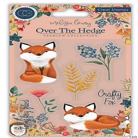 Craft Consortium Over The Hedge Stamp Set Henry The Fox Oriental Trading