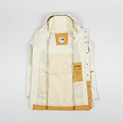 The North Face Mens Sky Valley Dryvent Jacket Gravel Yellow