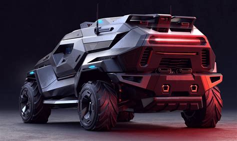 Armortruck Tactical Suv Concept By Designer Milen Ivanov Tractionlife