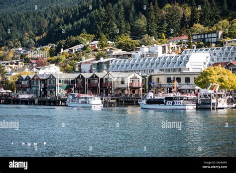 lake Wakatipu, Queenstown Stock Photo - Alamy