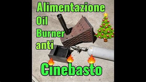 Bruciatore Ad Olio Vegetale Anti Cinebasto Oil Burner Alimentazione A