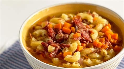 Sopas With Corned Beef Recipe Yummyph