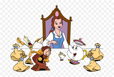 Beauty And The Beast Group Clip Art Disney Galore Beauty And The