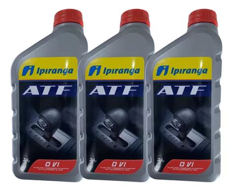 Kit 3 L Fluido Oleo Cambio Automatico Dexron 6 Atf Ipiranga